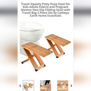 Cattleya Folding Stool - toilet